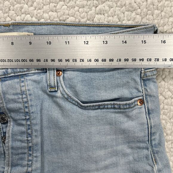 Levi’s Jeans Women’s Size 32 (Actual 30x26) Blue Wedgie Skinny High Rise - Picture 8 of 11